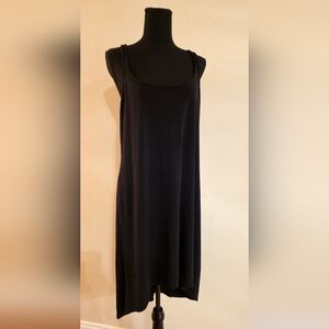 No Boundaries Black Midi Dress (Size XL)